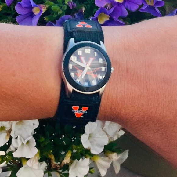 University of Virginia Cavaliers Game Time (Rookie Series) Women's Navy Watch - Picture 1 of 3